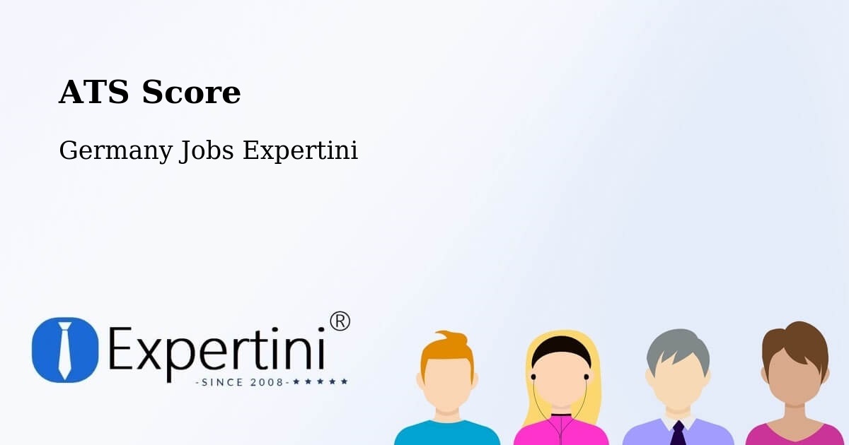 Resume ATS Score & Job Description Match Tool – Peine - Germany Jobs Expertini